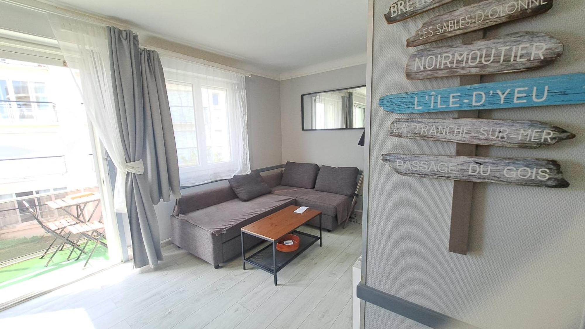 Couchant Radieux Appartement 2 Pieces 4 Personnes Vue Mer Saint-Jean-de-Monts Exteriör bild