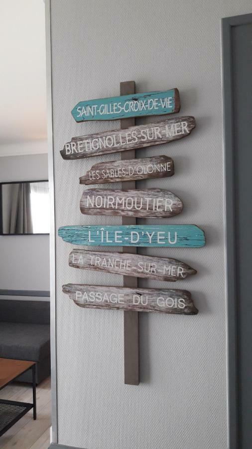 Couchant Radieux Appartement 2 Pieces 4 Personnes Vue Mer Saint-Jean-de-Monts Exteriör bild